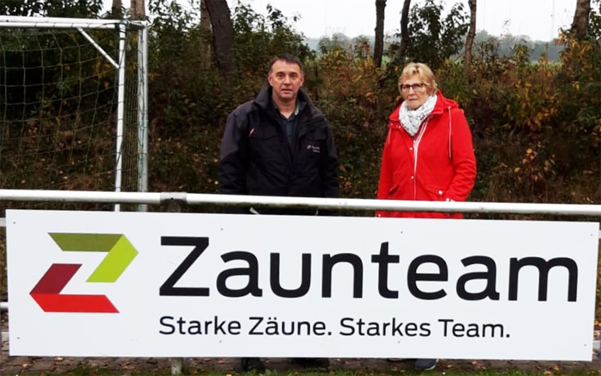 Zaunteam Ostfriesland – neuer Werbepartner beim SV Simonswolde